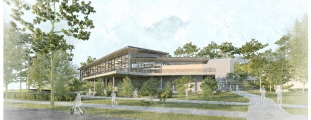 Freianlagen: Hackl Hofmann Landschaftsarchitekten Architektur, Visualisierung: Behnisch Architekten Seibold+Seibold Freianlagen: Hackl Hofmann Landschaftsarchitekten Architektur, Visualisierung: Behnisch Architekten Seibold+Seibold